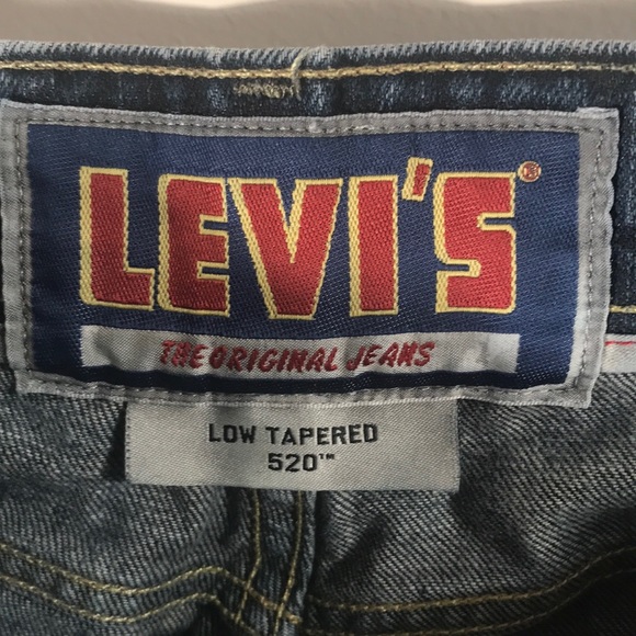 Levi’s Low Tapered 520’s - Picture 3 of 8